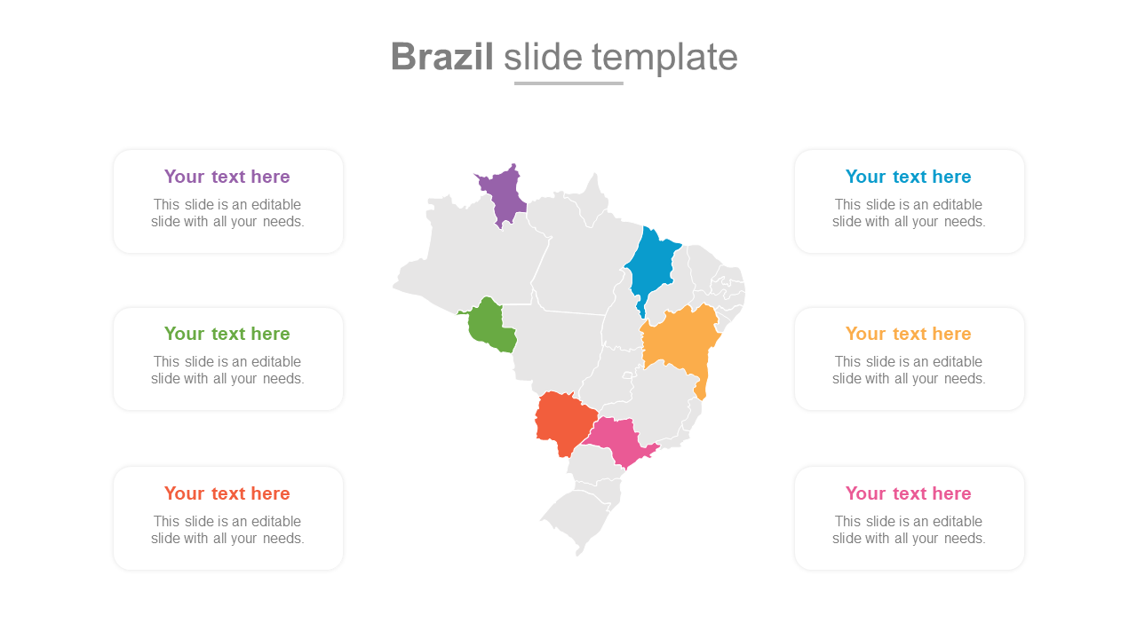 Brazil Slide Template PowerPoint